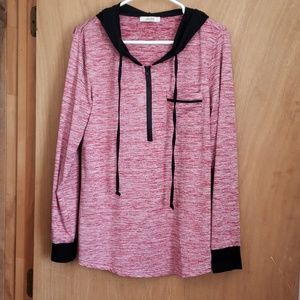 Red Hoodie never worn